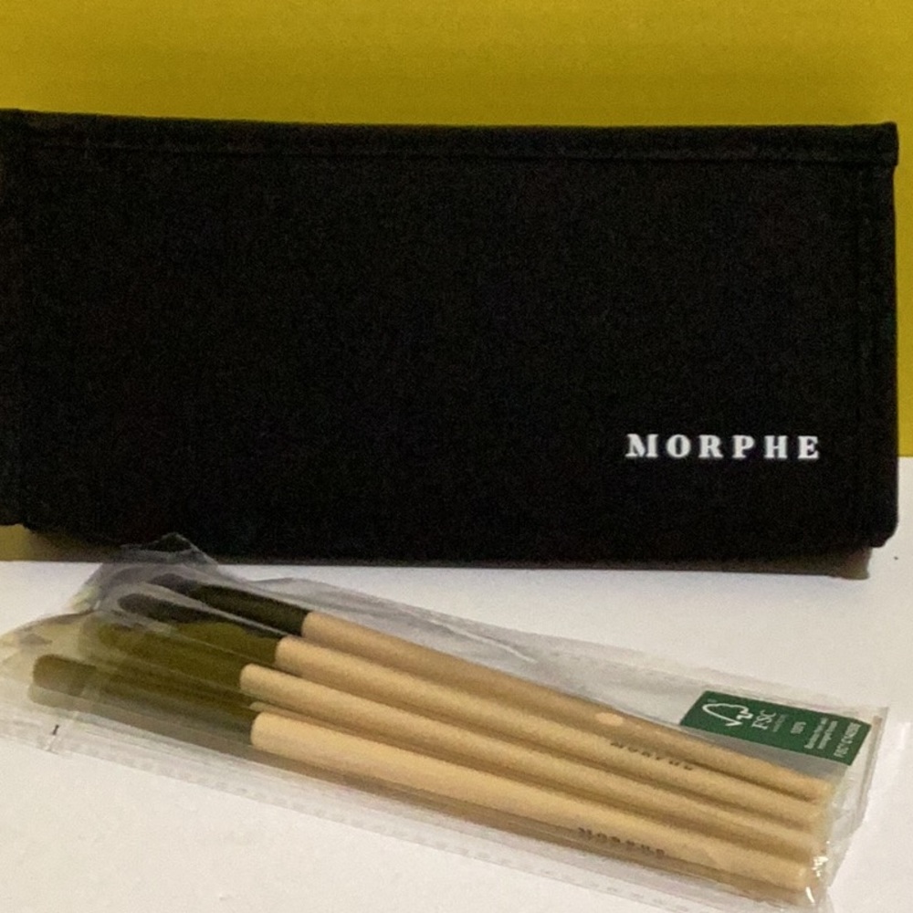 Morphe Earth To Babe 7 Pieces Bamboo Eye Brush Setb